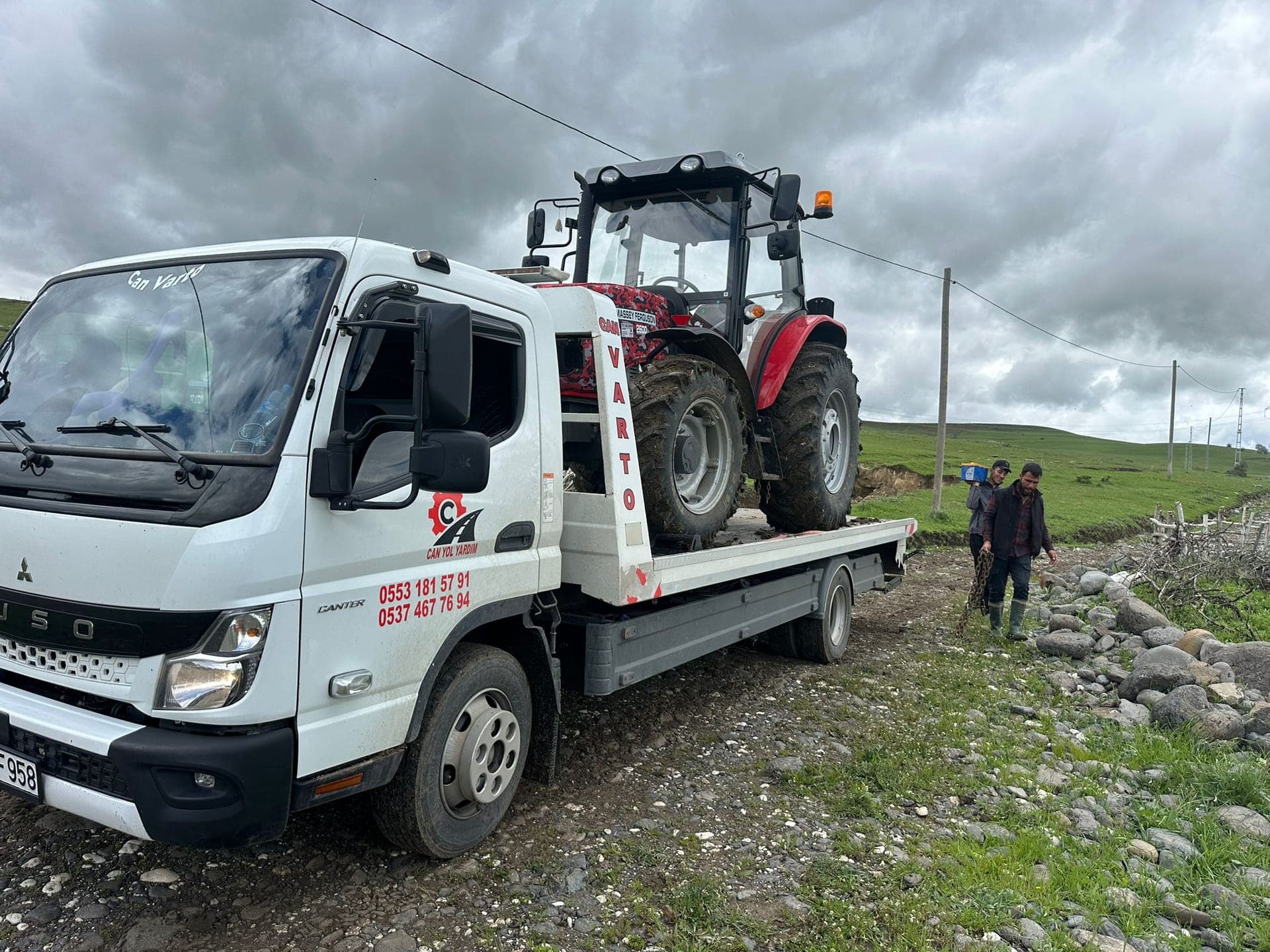 Off-Road Tractor Recovery