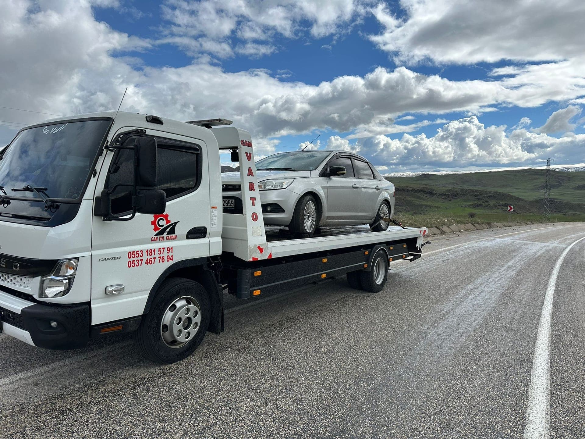 Varto Çekici — intercity towing